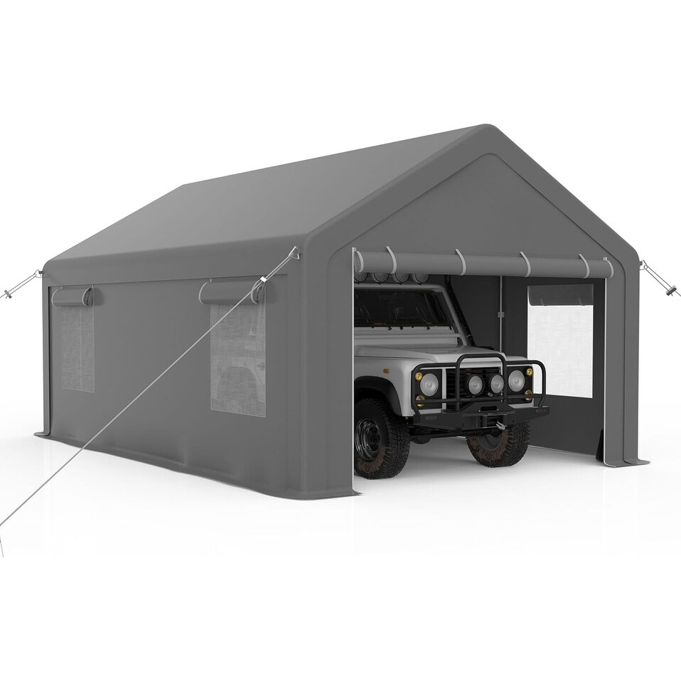 Portable 2 car carport hot sale